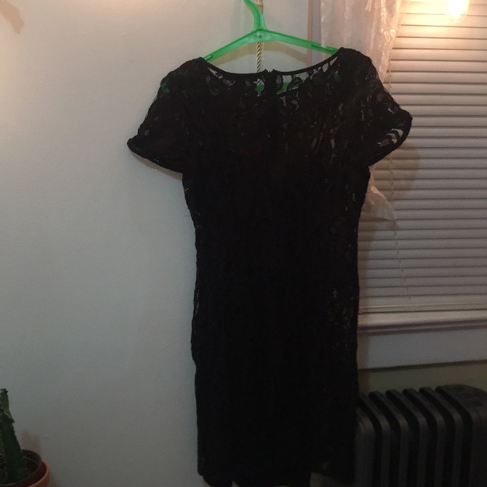 Black Lacey Dress - Picture 4 of 4